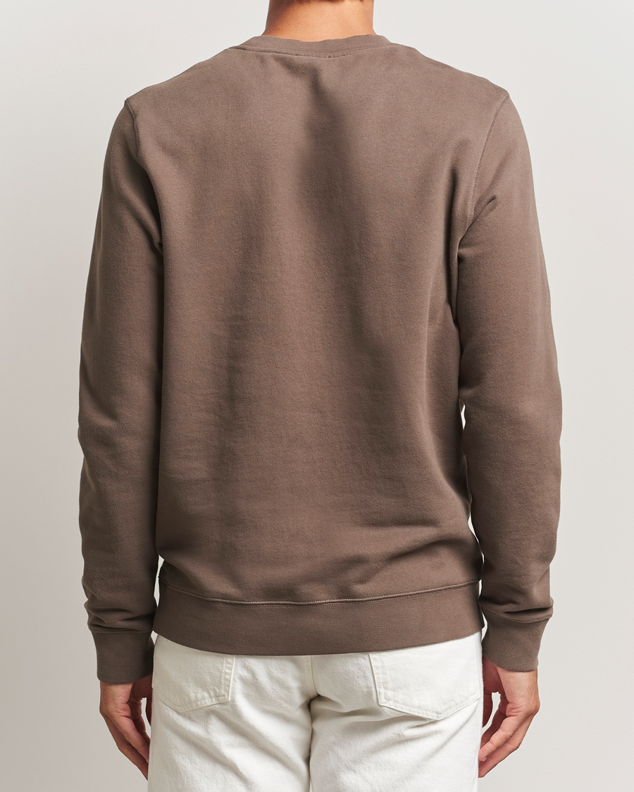 Hombres | Jerséis y prendas de punto | Sunspel | Loopback Sweatshirt Bark