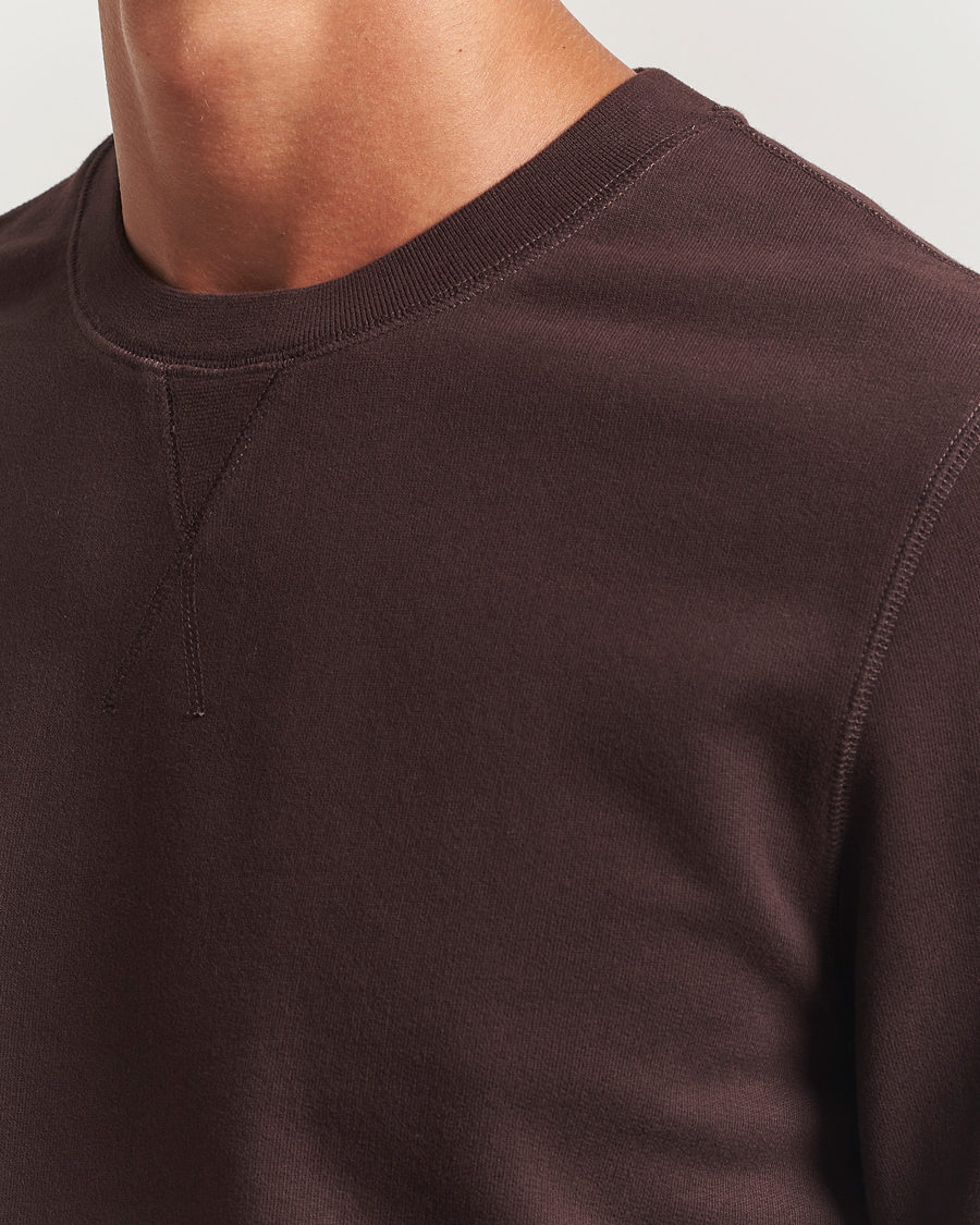 Hombres | Jerséis y prendas de punto | Sunspel | Loopback Sweatshirt Truffle