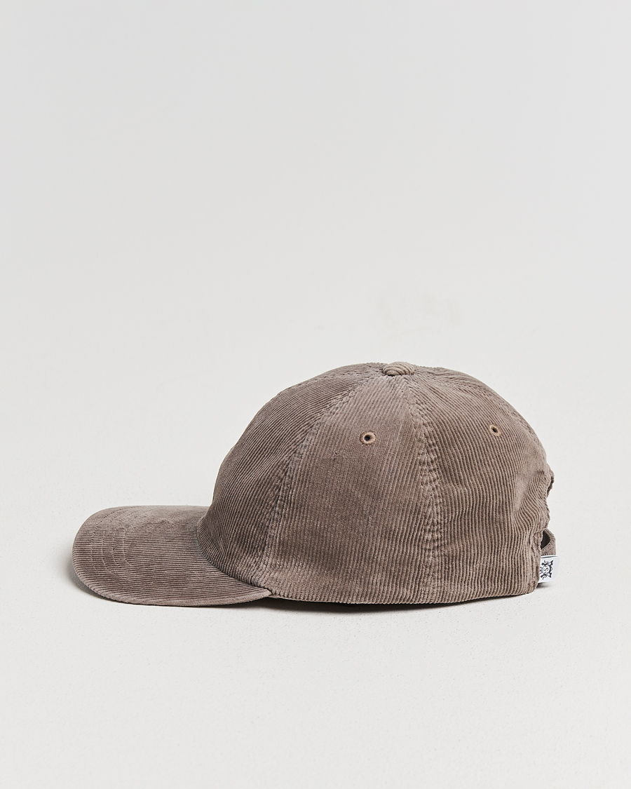 Hombres | Sombreros y gorras | Sunspel | Corduroy Cap Bark