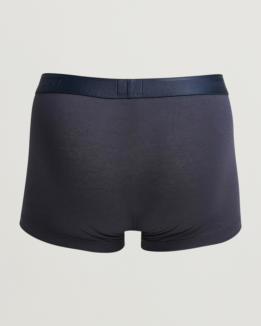 Hombres | Ropa interior y calcetines | Sunspel | 3-Pack Cotton Stretch Trunk Navy