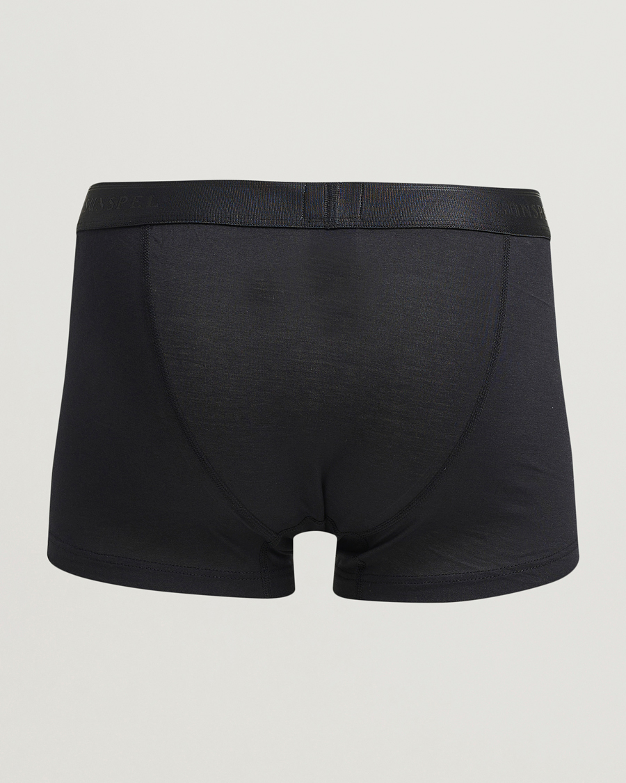 Hombres | Ropa interior y calcetines | Sunspel | Superfine Cotton Trunk Black
