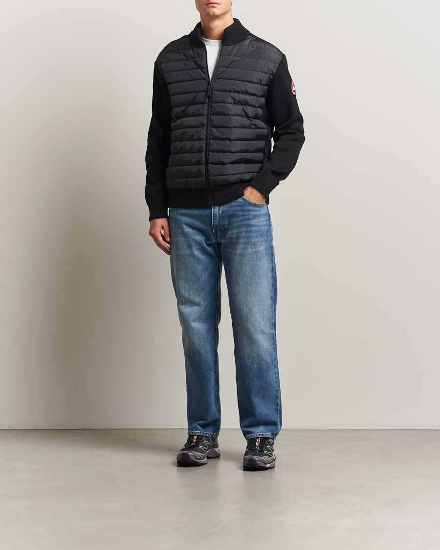 Hombres | Abrigos y chaquetas | Canada Goose | Hybridge Knit Jacket Black