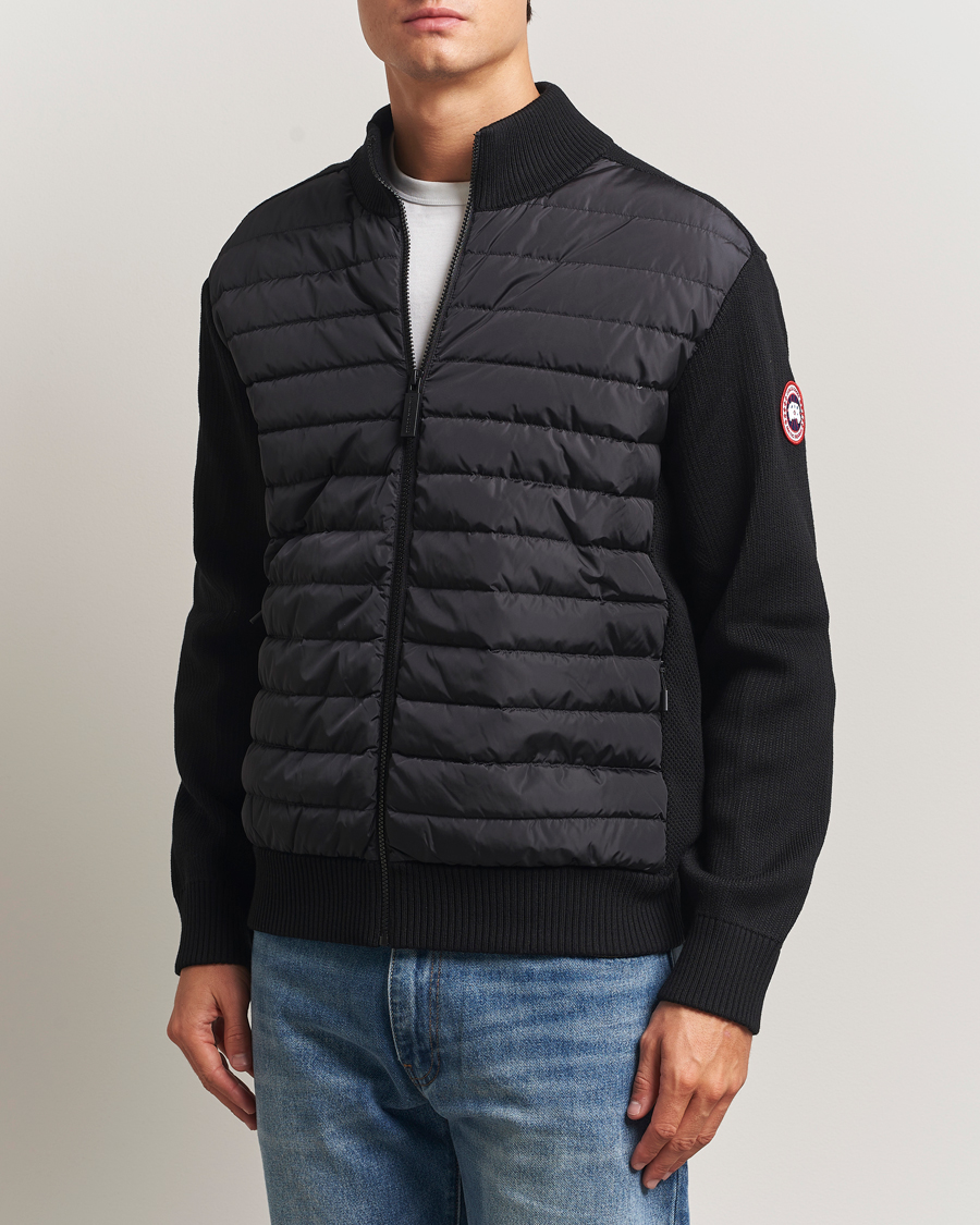 Hombres | Abrigos y chaquetas | Canada Goose | Hybridge Knit Jacket Black
