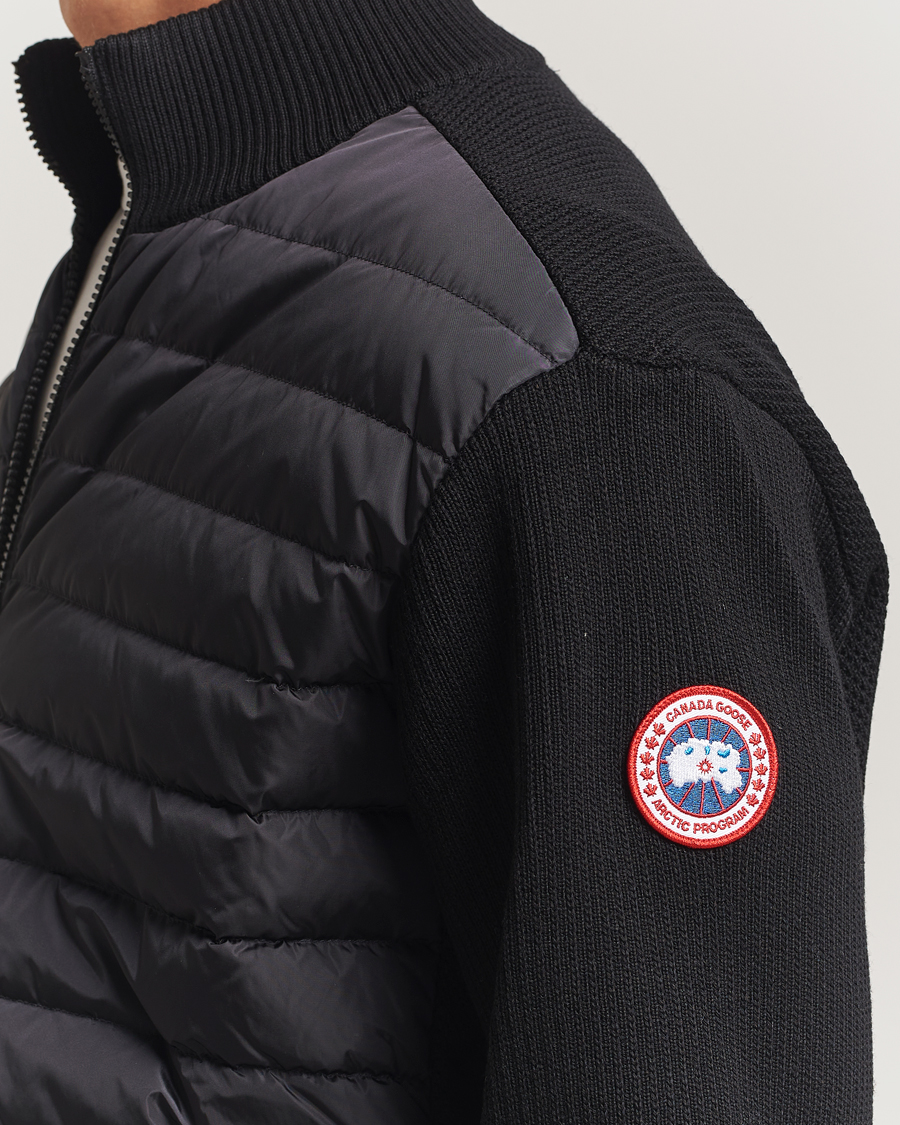 Hombres | Abrigos y chaquetas | Canada Goose | Hybridge Knit Jacket Black