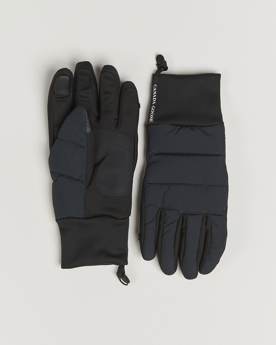 Hombres | Canada Goose Puffer Gloves Black | Canada Goose | Puffer Gloves Black