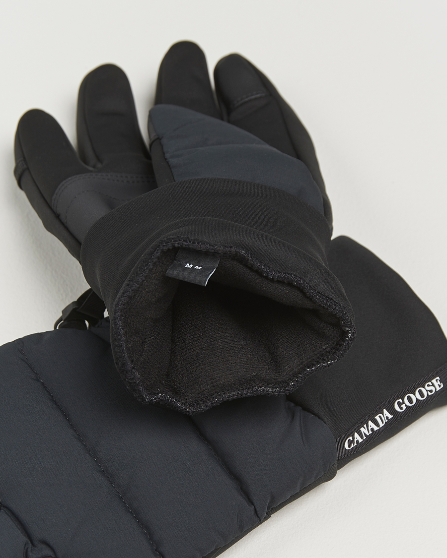 Hombres | Canada Goose Puffer Gloves Black | Canada Goose | Puffer Gloves Black