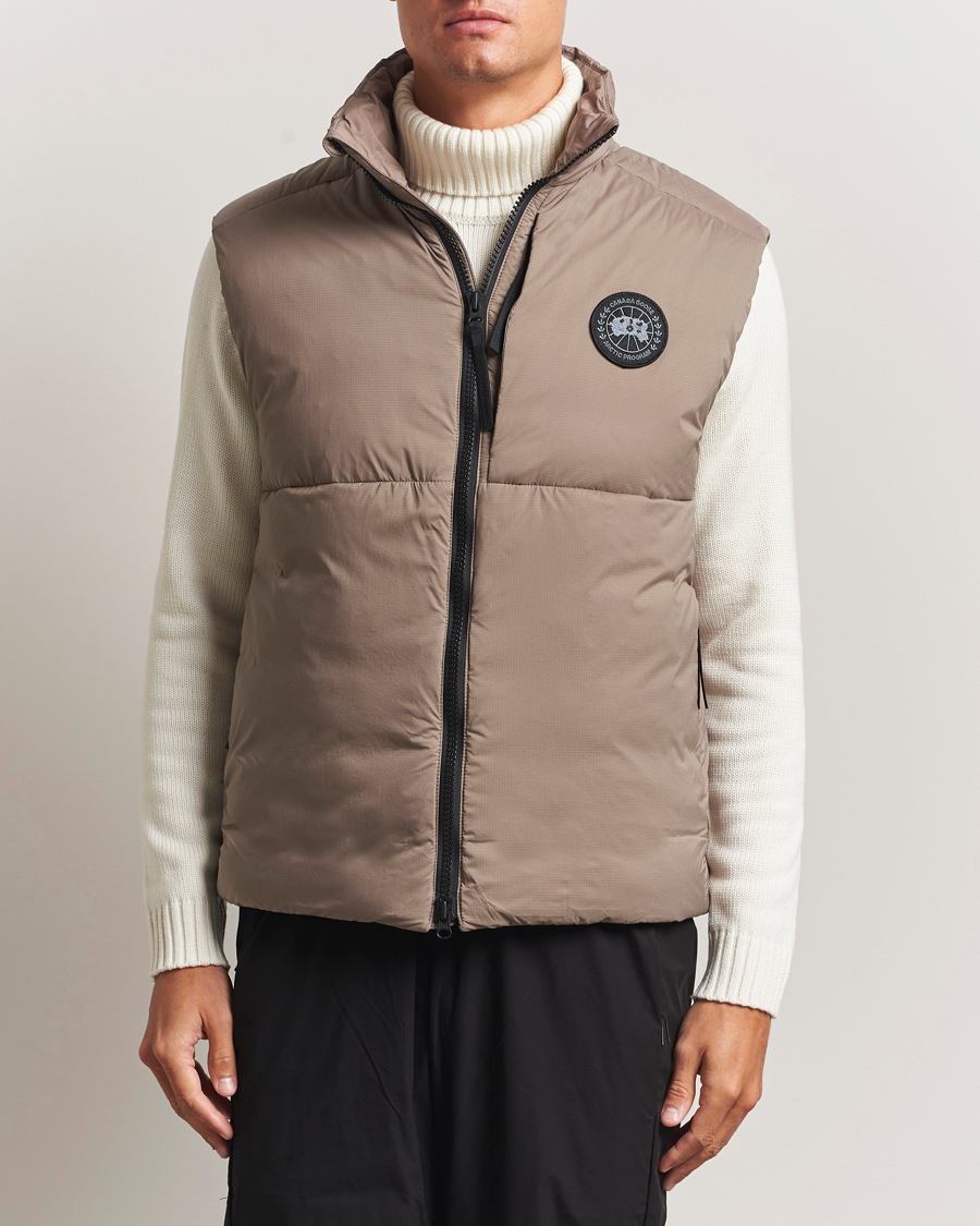 Hombres | Chalecos | Canada Goose | Lodge Vest Taupe