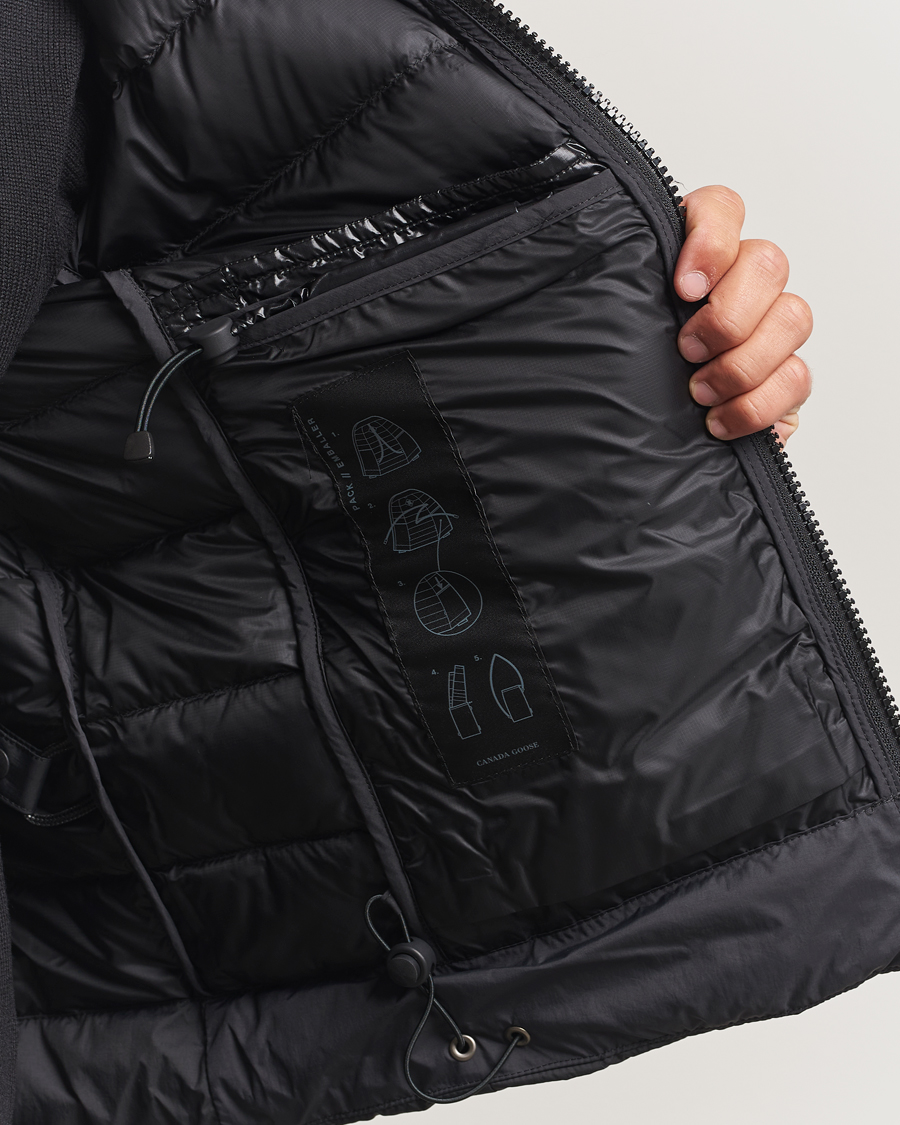 Hombres | Abrigos y chaquetas | Canada Goose Black Label | Crofton Hoody Enduraluxe Black