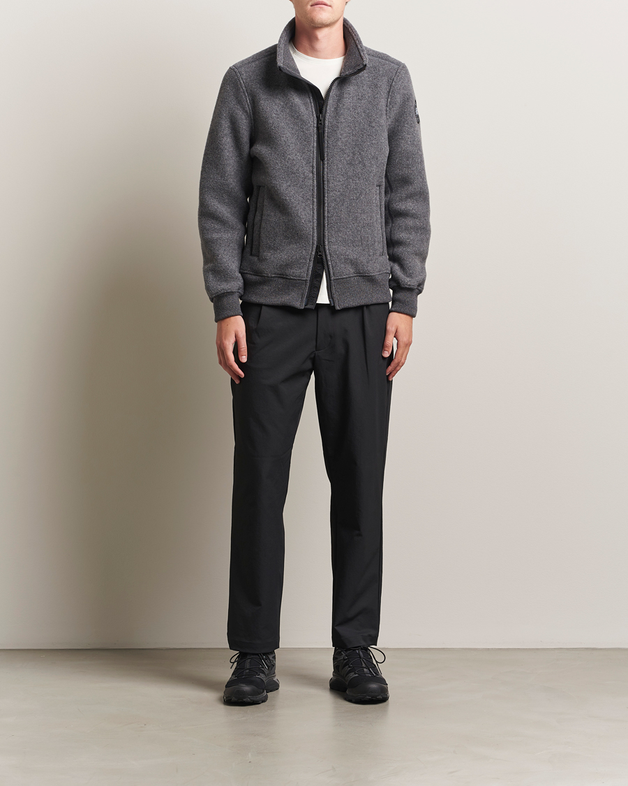 Hombres | Jerséis y prendas de punto | Canada Goose Black Label | Lawson Fleece Jacket Quarry Grey