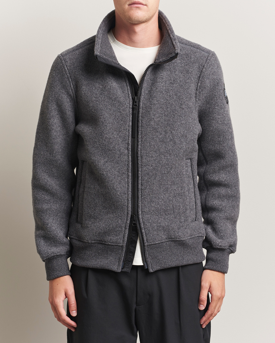 Hombres | Jerséis y prendas de punto | Canada Goose Black Label | Lawson Fleece Jacket Quarry Grey