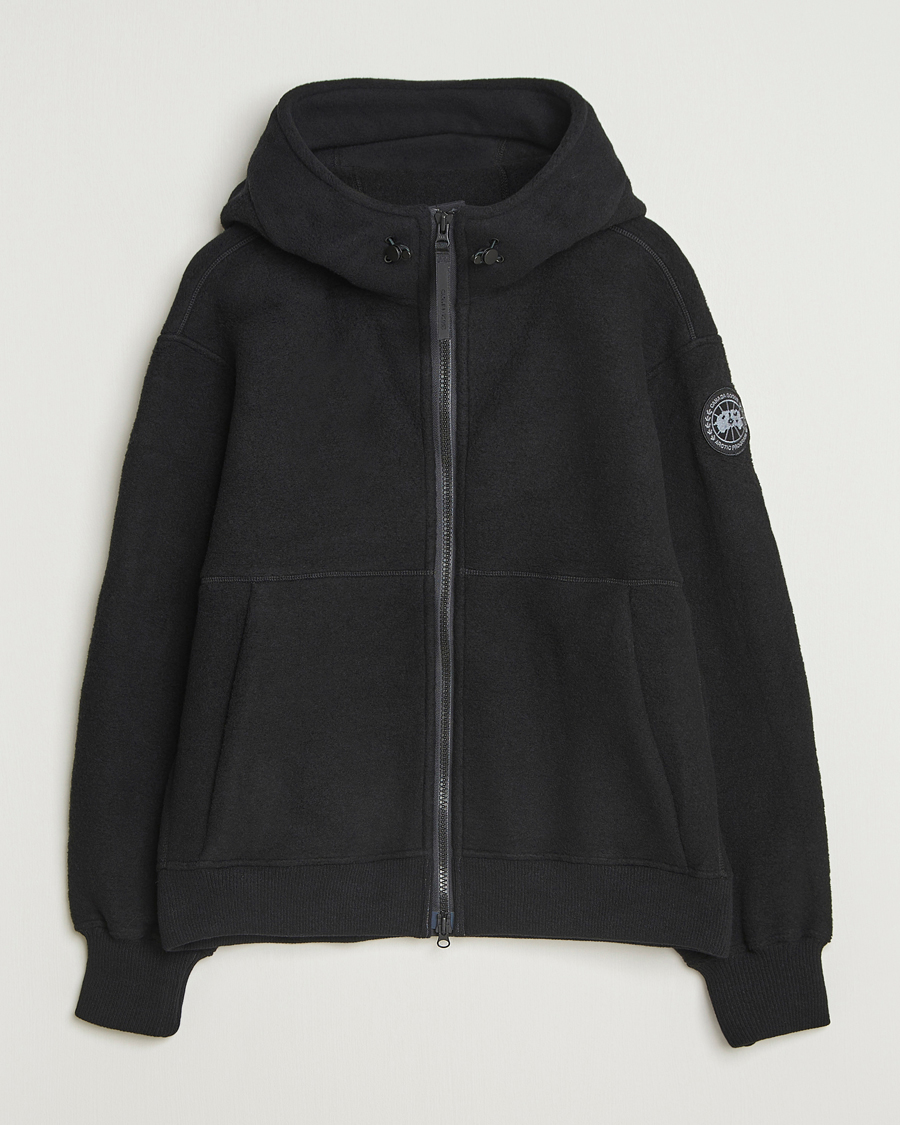 Hombres | Jerséis y prendas de punto | Canada Goose Black Label | Chillwack Fleece Bomber Black