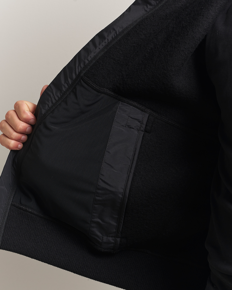 Hombres | Jerséis y prendas de punto | Canada Goose Black Label | Chillwack Fleece Bomber Black