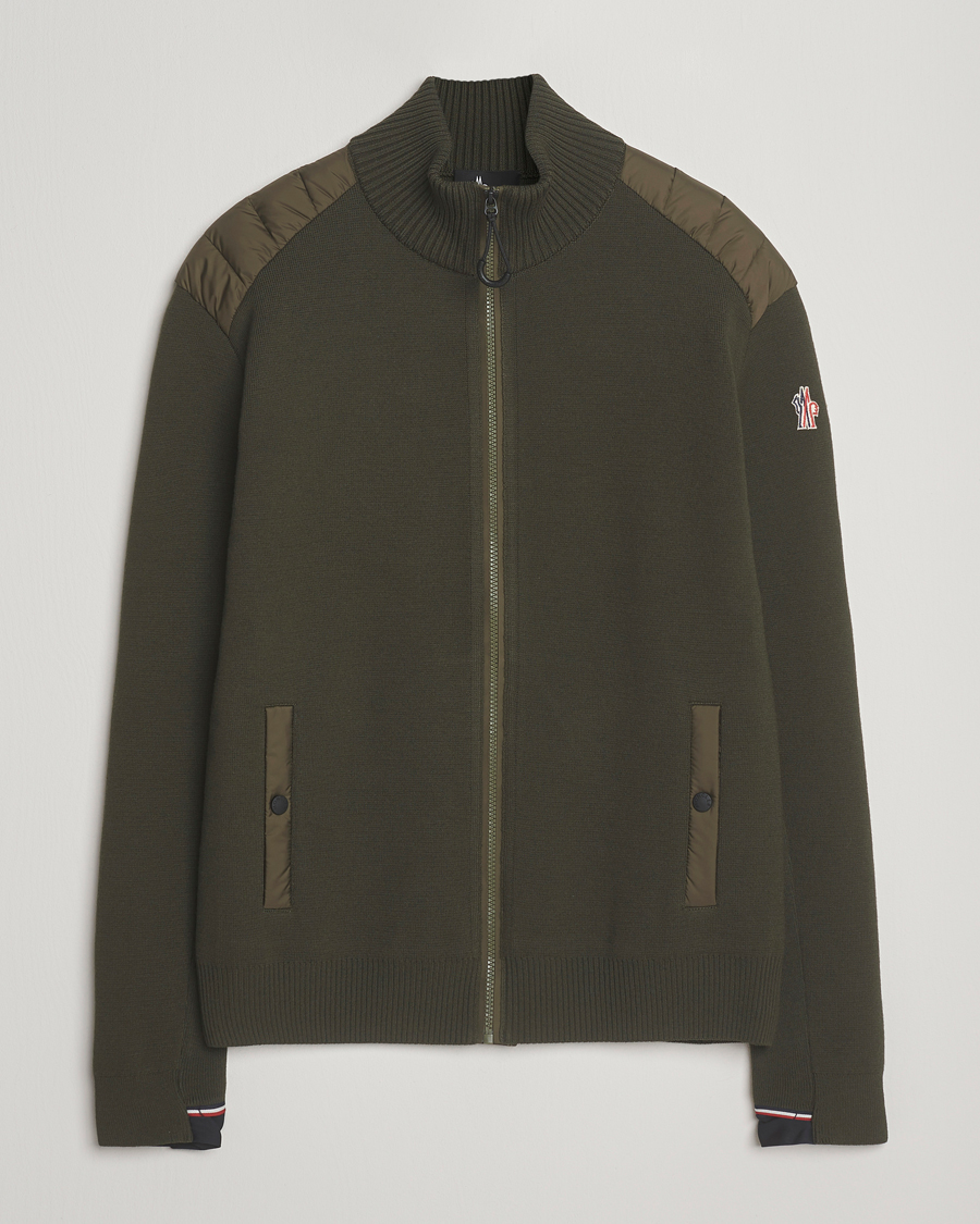 Hombres | Abrigos y chaquetas | Moncler Grenoble | Padded Hybrid Jacket Forest Green