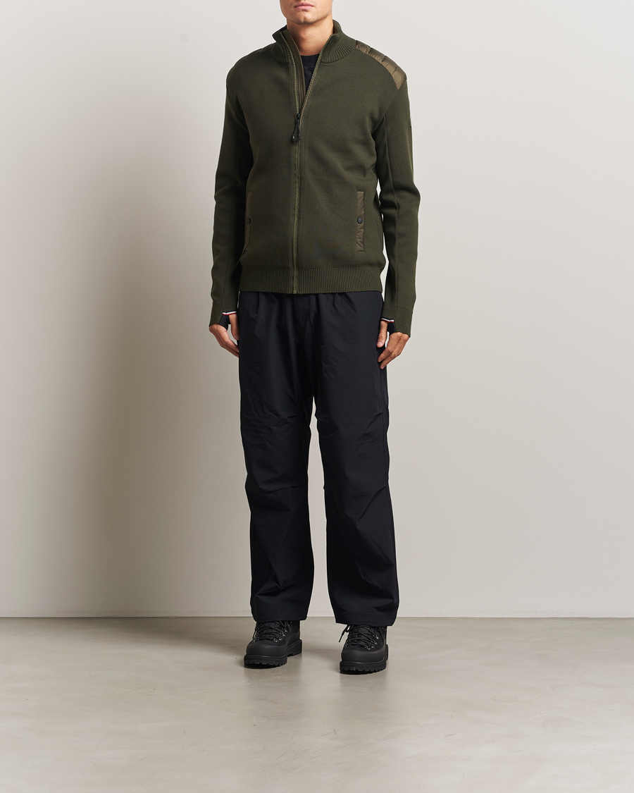 Hombres | Abrigos y chaquetas | Moncler Grenoble | Padded Hybrid Jacket Forest Green