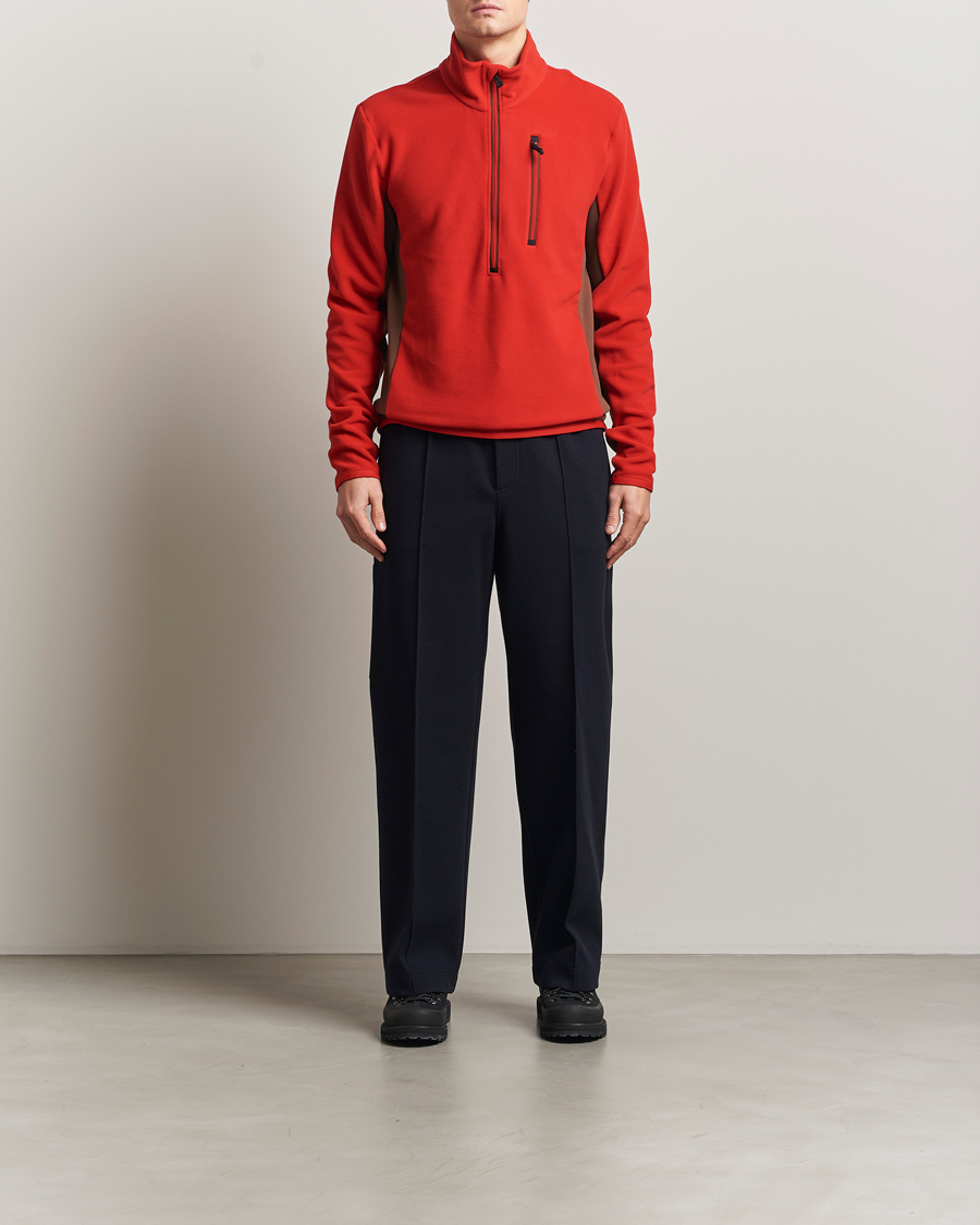 Hombres | Pantalones | Moncler Grenoble | Brushed Cotton Drawstring Pants Navy