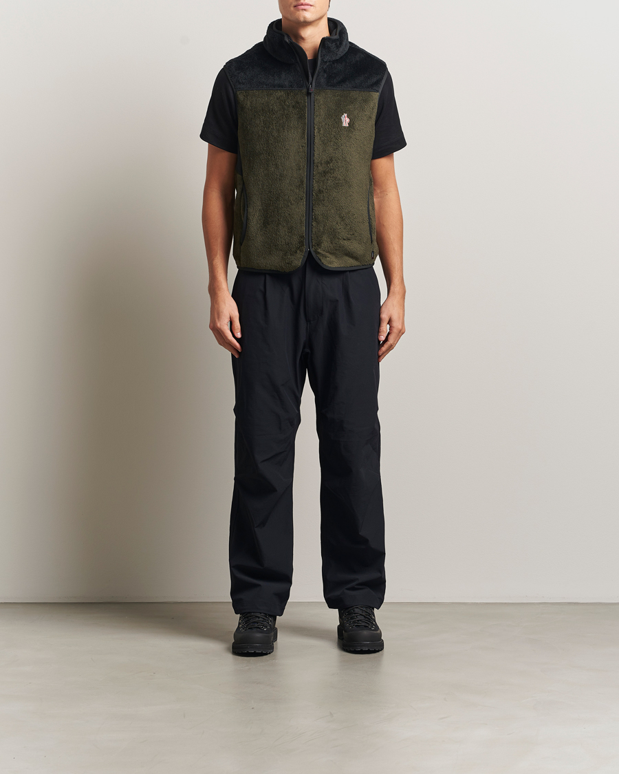 Hombres | Abrigos y chaquetas | Moncler Grenoble | Insulated Fleece Vest Forest Green