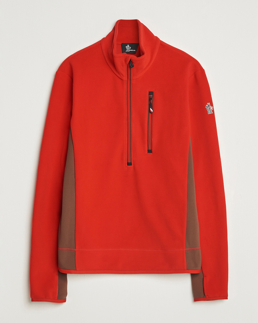 Hombres | Jerséis y prendas de punto | Moncler Grenoble | Performance Zip Sweater Racing Red