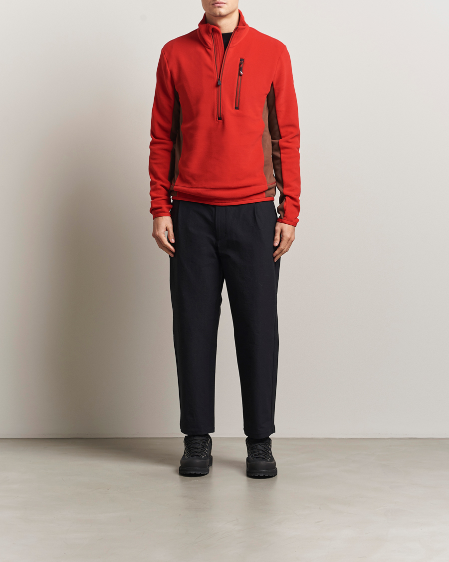 Hombres | Jerséis y prendas de punto | Moncler Grenoble | Performance Zip Sweater Racing Red