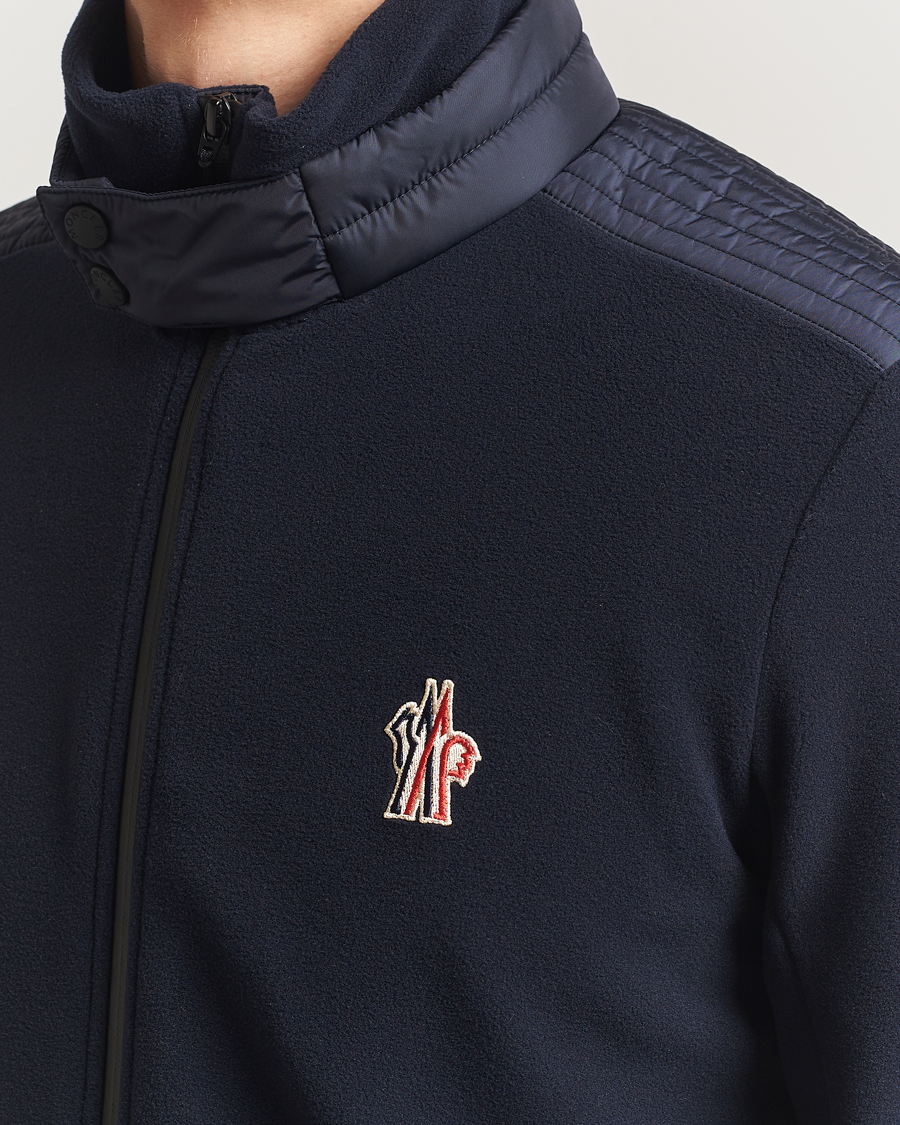 Hombres | Jerséis y prendas de punto | Moncler Grenoble | Full Zip Cardigan Navy