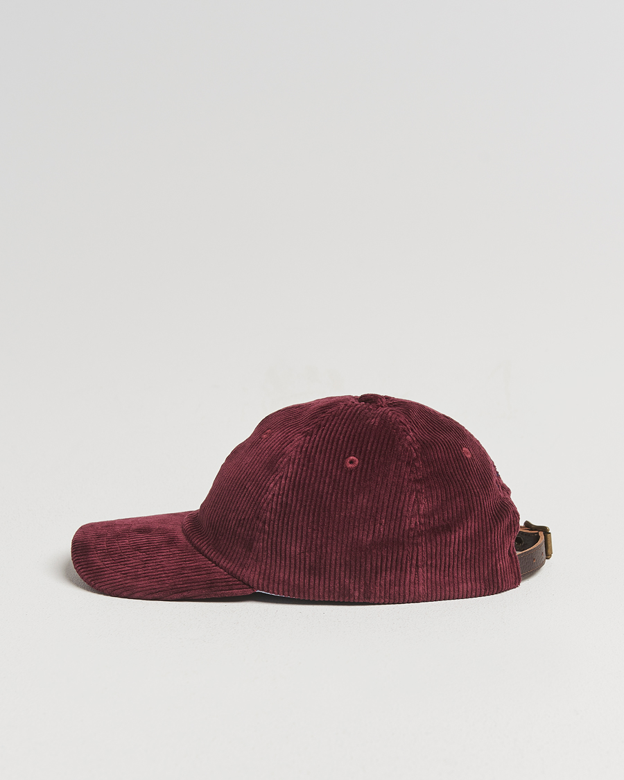 Hombres | Polo Ralph Lauren Corduroy Cap Rich Ruby | Polo Ralph Lauren | Corduroy Cap Rich Ruby