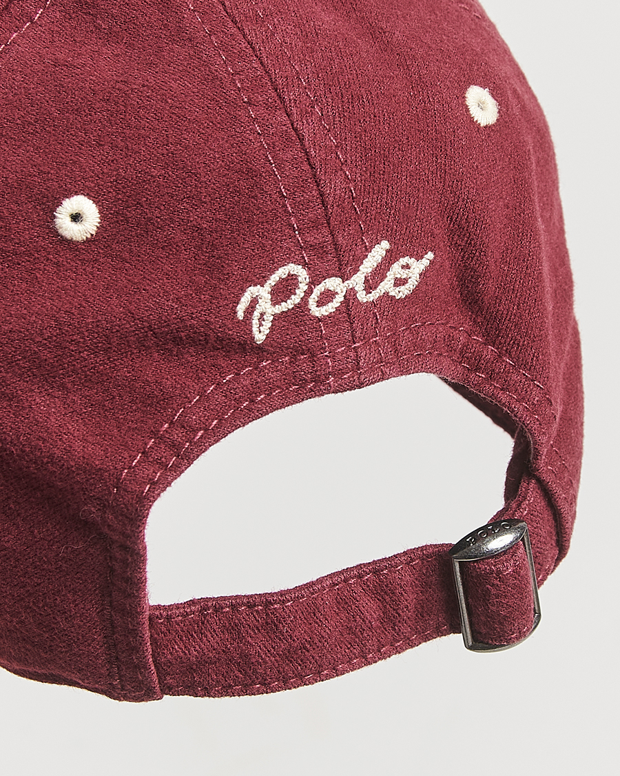 Hombres | Polo Ralph Lauren Baseball Cap Red Wine | Polo Ralph Lauren | Baseball Cap Red Wine
