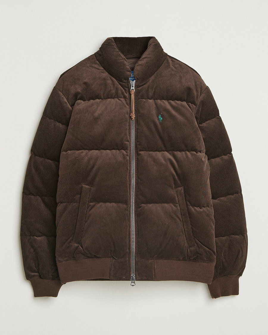 Hombres | Abrigos y chaquetas | Polo Ralph Lauren | Wyoming Corduroy Bomber Jacket Dark Beech