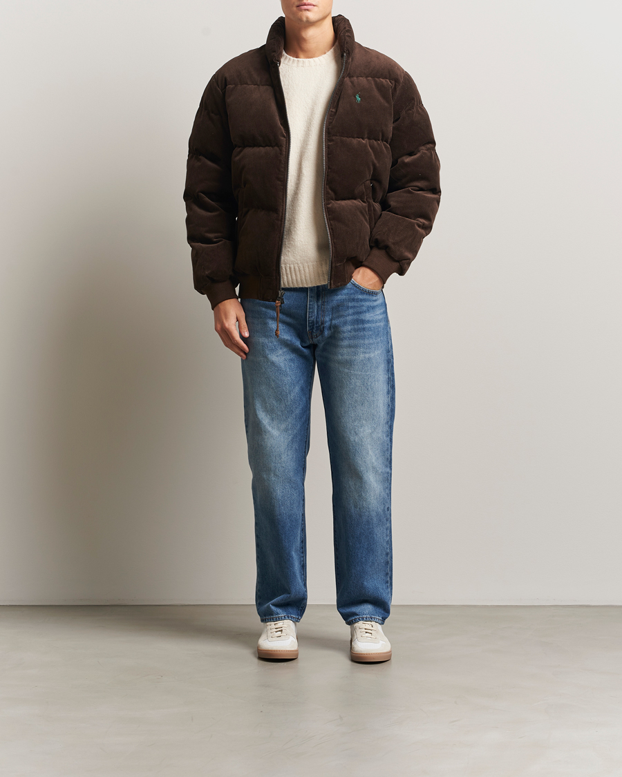 Hombres | Abrigos y chaquetas | Polo Ralph Lauren | Wyoming Corduroy Bomber Jacket Dark Beech