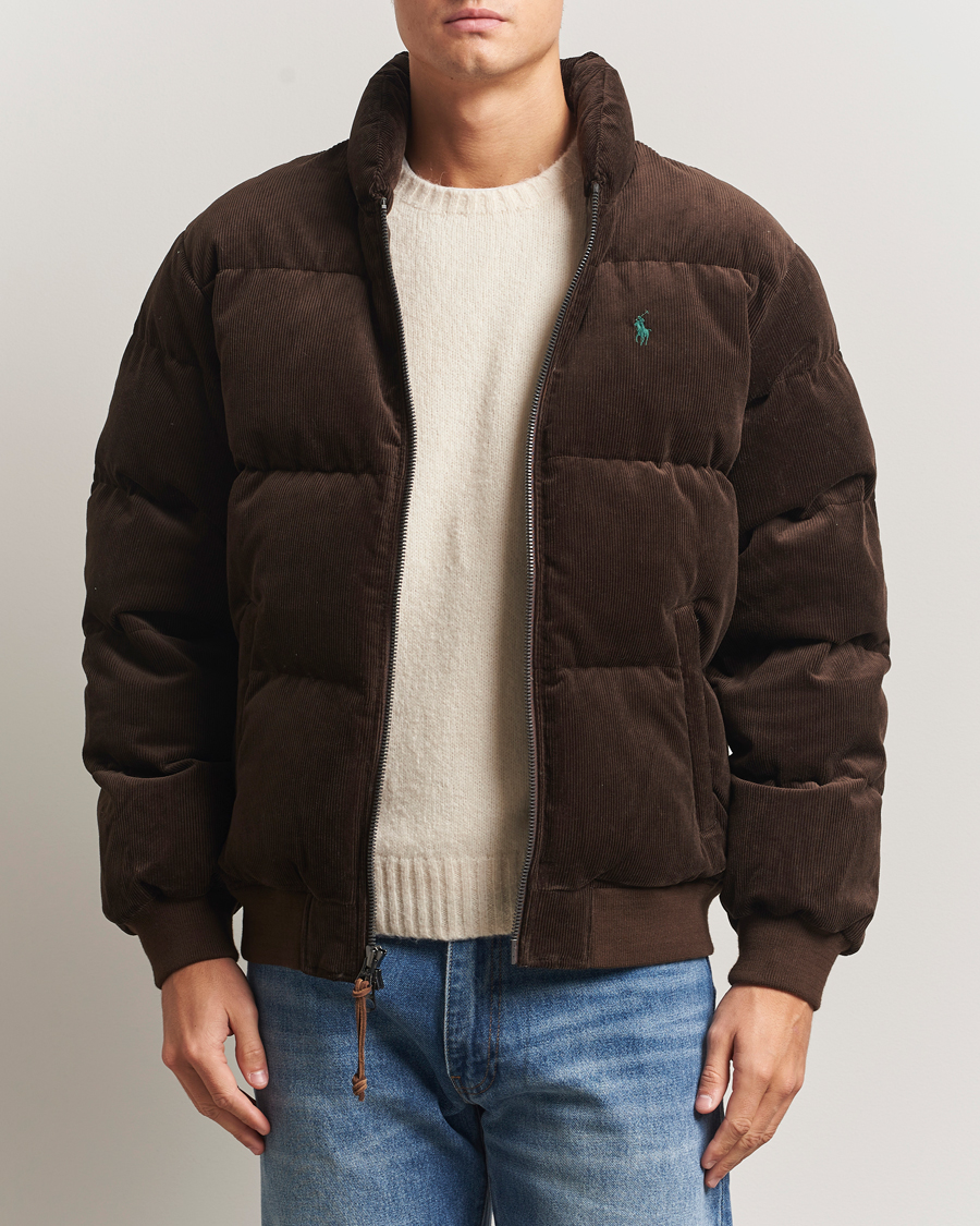 Hombres | Abrigos y chaquetas | Polo Ralph Lauren | Wyoming Corduroy Bomber Jacket Dark Beech