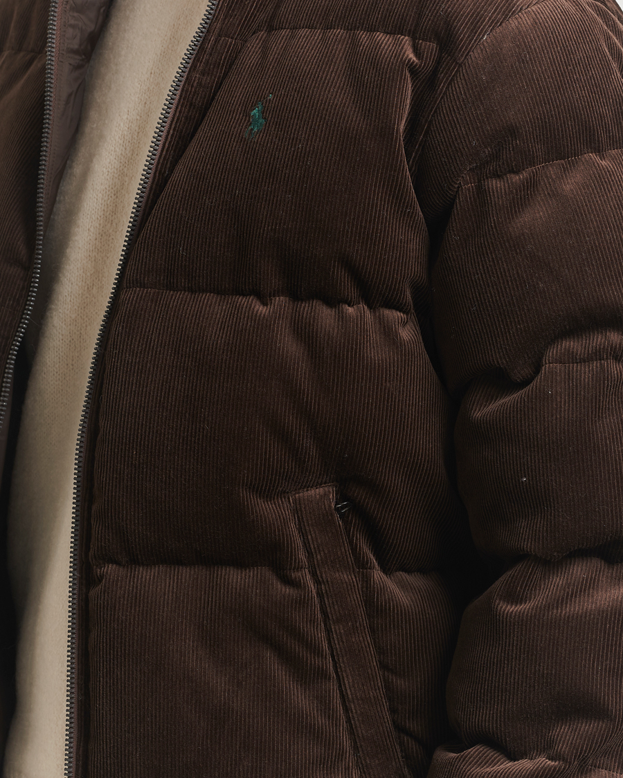 Hombres | Abrigos y chaquetas | Polo Ralph Lauren | Wyoming Corduroy Bomber Jacket Dark Beech