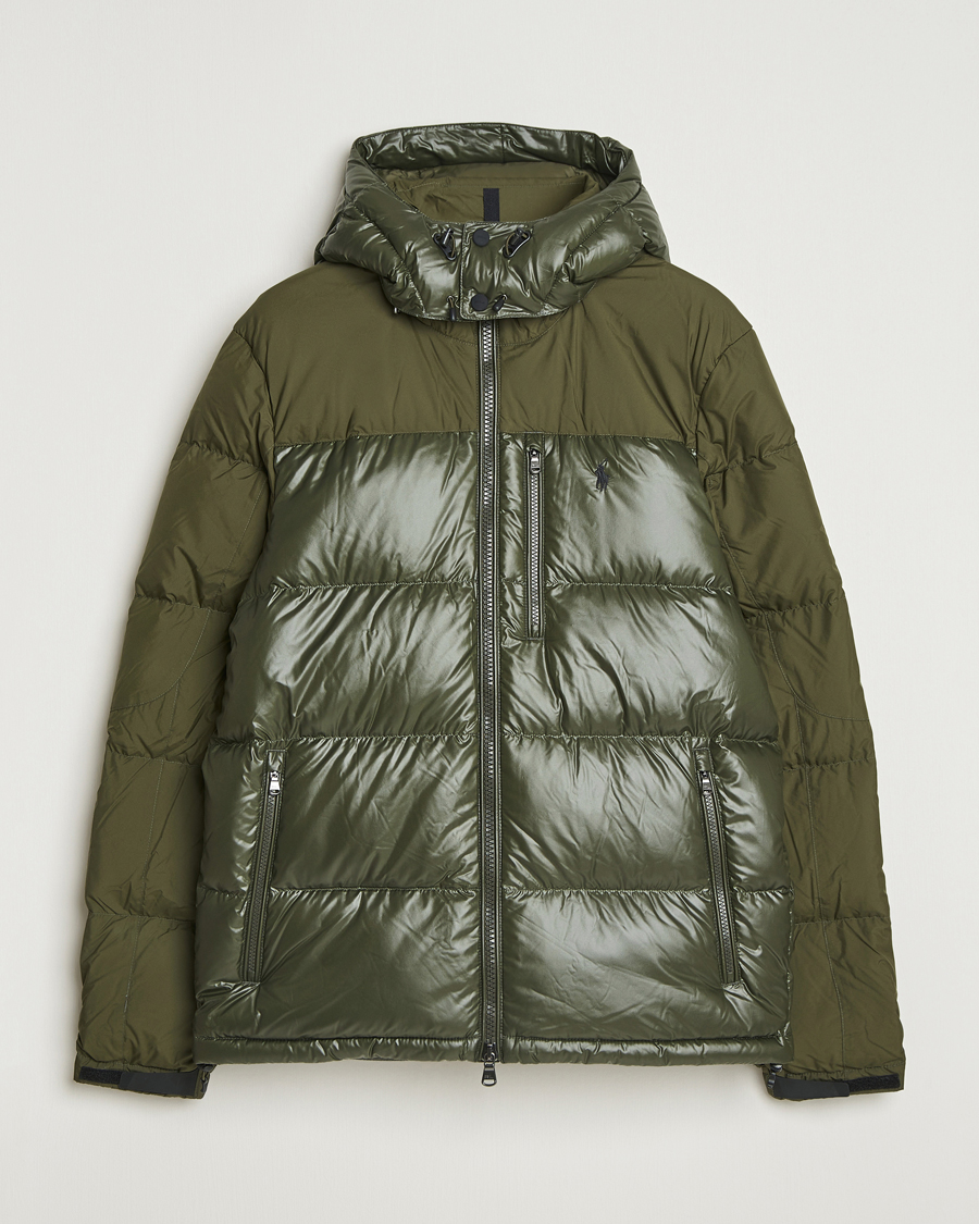 Hombres | Abrigos y chaquetas | Polo Ralph Lauren | Gorham Mixed Glossy Down Jacket Dark Loden