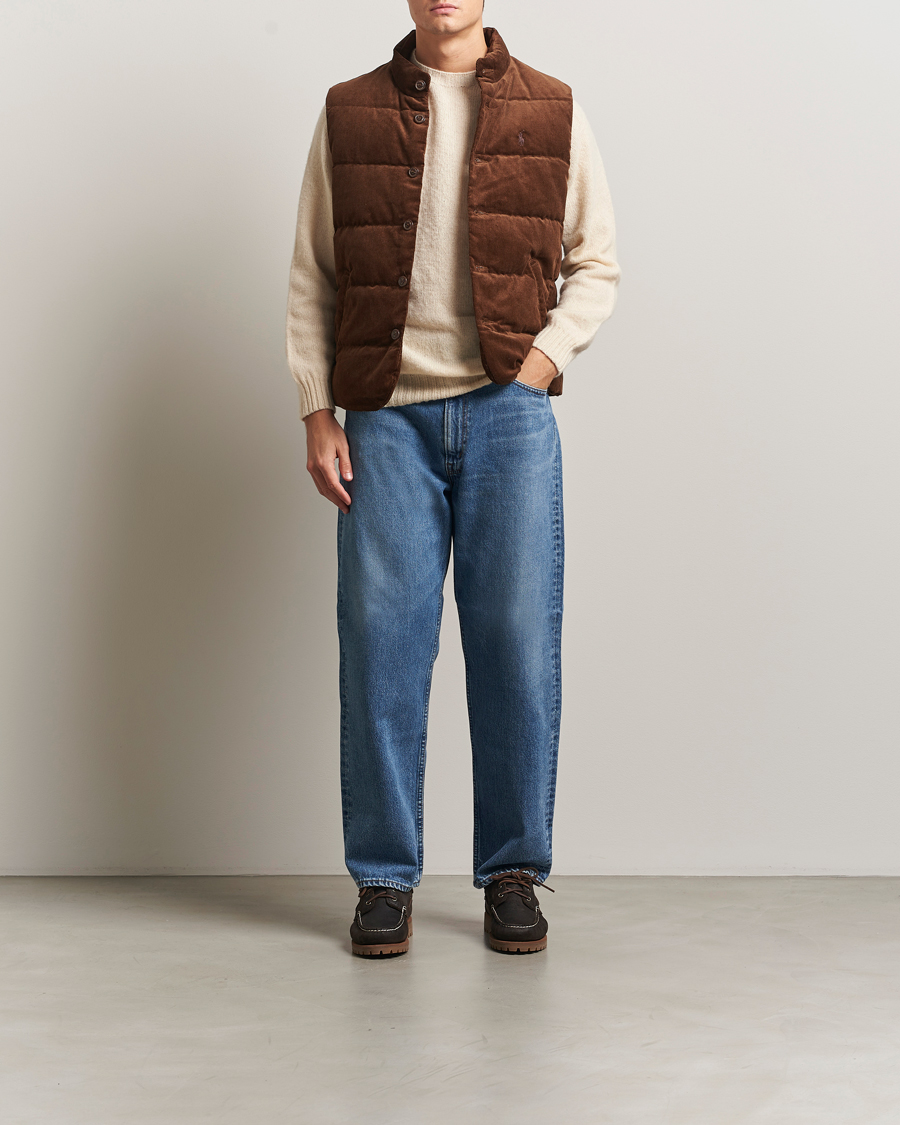 Hombres | Abrigos y chaquetas | Polo Ralph Lauren | Quilted Corduroy Vest Pale Russet
