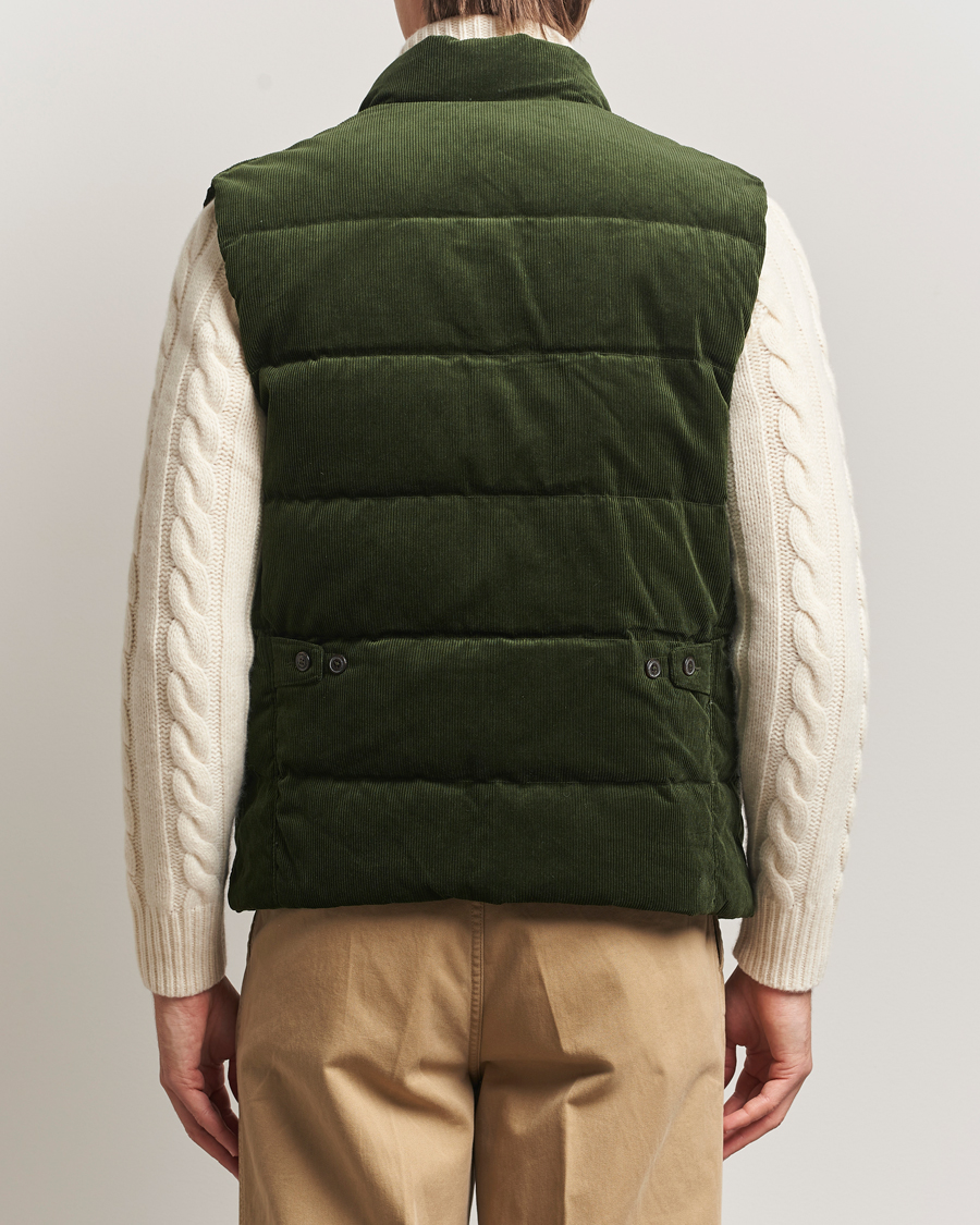 Hombres | Abrigos y chaquetas | Polo Ralph Lauren | Quilted Corduroy Vest Country Olive