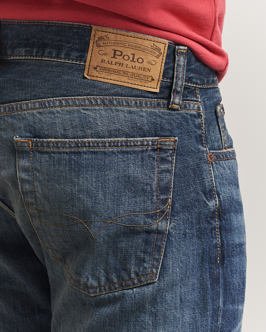 Hombres | Vaqueros | Polo Ralph Lauren | Hampton Ridig Denim Straight Jeans Mid Blue