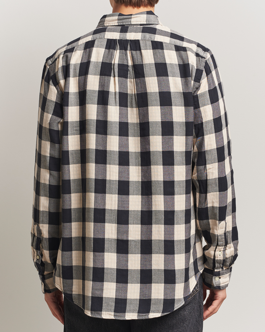 Hombres | Camisas | Polo Ralph Lauren | Custom Fit Double Faced Checked Shirt Cream/Black
