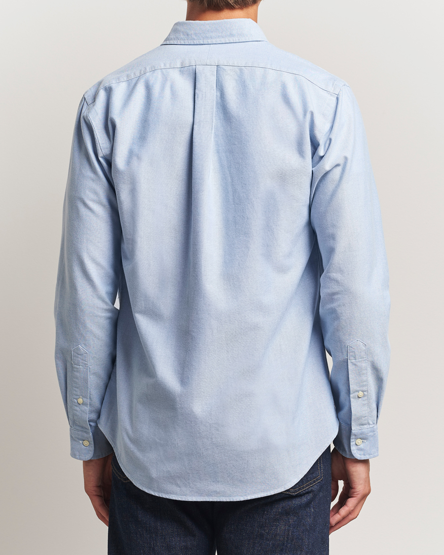 Hombres | Camisas | Polo Ralph Lauren | Custom Fit Dog Pocket Oxford Shirt Blue Retriever