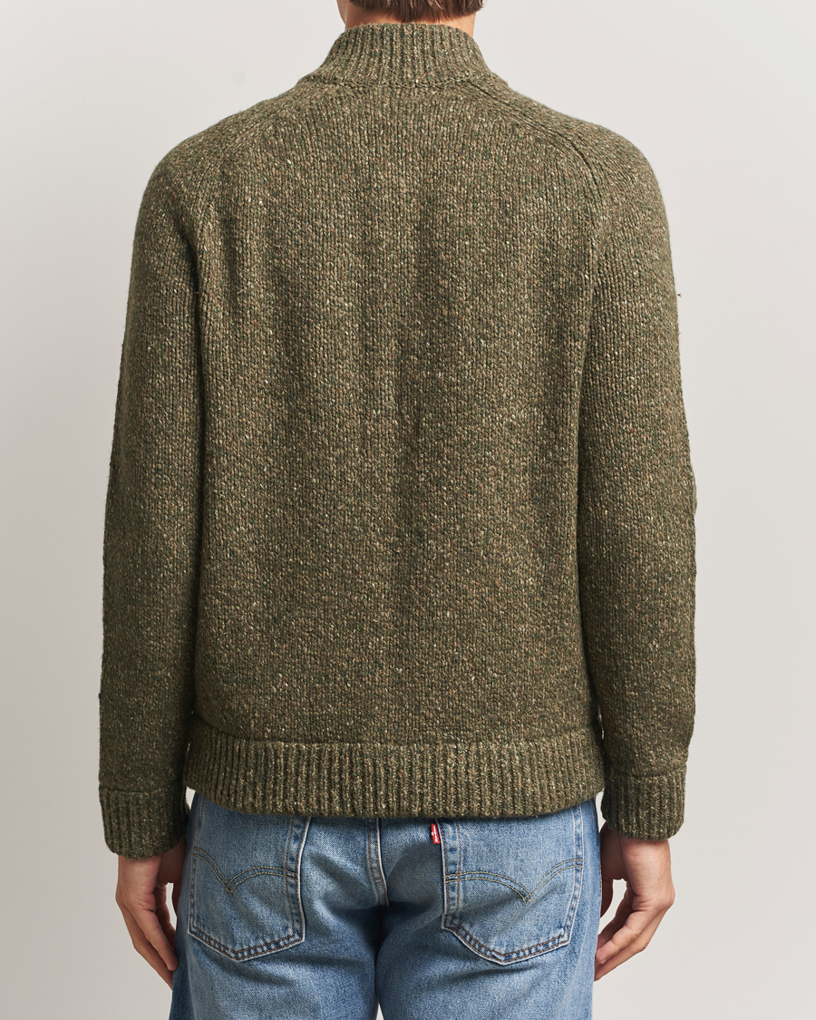 Hombres | Jerséis y prendas de punto | Polo Ralph Lauren | Wool Blend Button Cardigan Olive Marl
