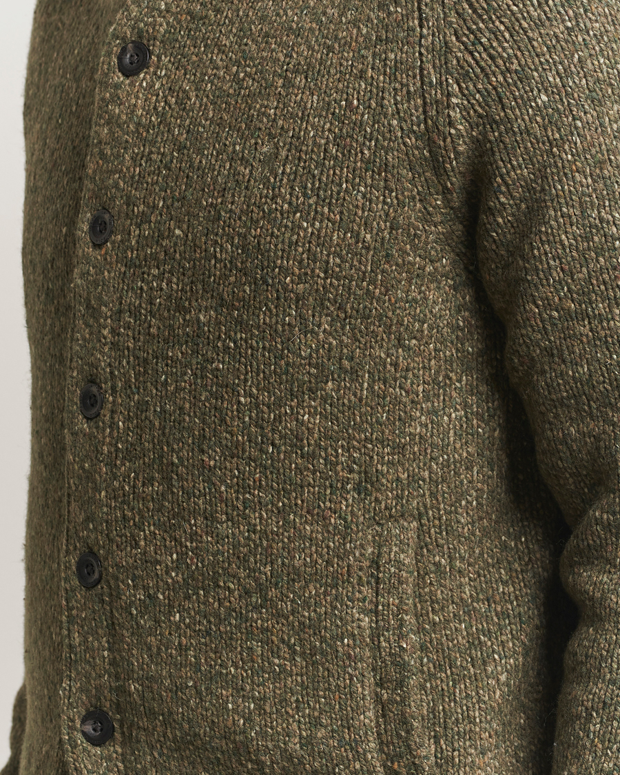 Hombres | Jerséis y prendas de punto | Polo Ralph Lauren | Wool Blend Button Cardigan Olive Marl