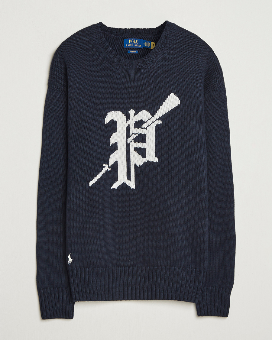Hombres | Jerséis y prendas de punto | Polo Ralph Lauren | Cotton Logo Sweater Hunter Navy