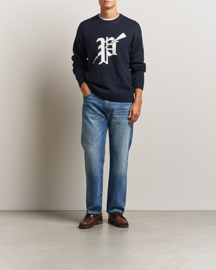 Hombres | Jerséis y prendas de punto | Polo Ralph Lauren | Cotton Logo Sweater Hunter Navy