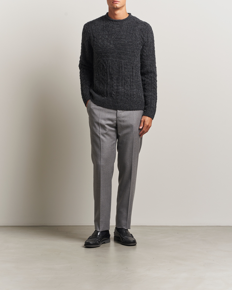 Hombres | Jerséis y prendas de punto | Polo Ralph Lauren | Wool Blend Sweater Dark Granite Heather