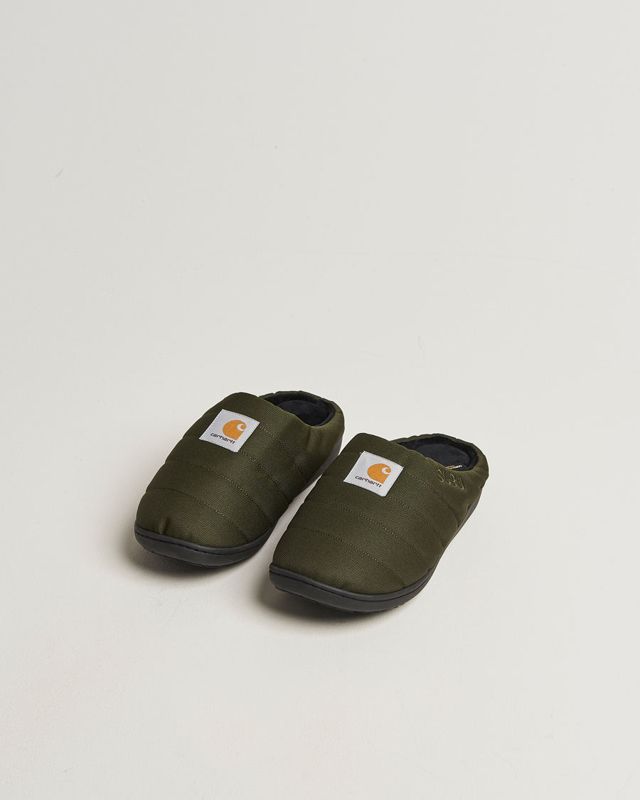 Hombres | Carhartt WIP Cordura Slippers Olive | Carhartt WIP | Cordura Slippers Olive