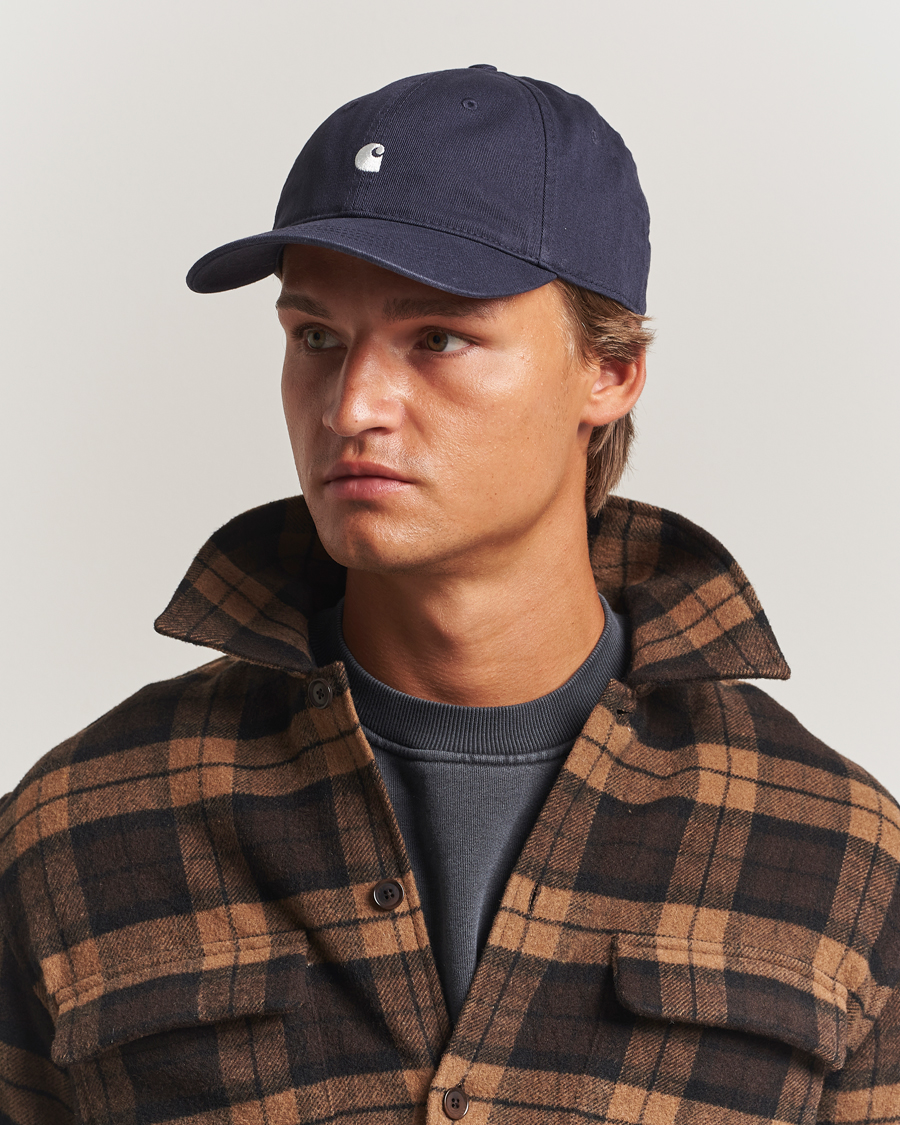 Hombres | Sombreros y gorras | Carhartt WIP | Madison Logo Cap Dark Navy