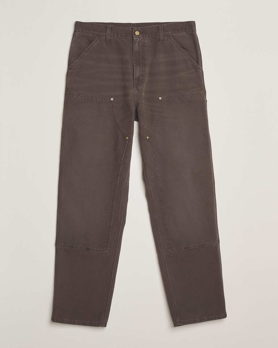 Hombres | Pantalones | Carhartt WIP | Double Knee Pants Tobacco