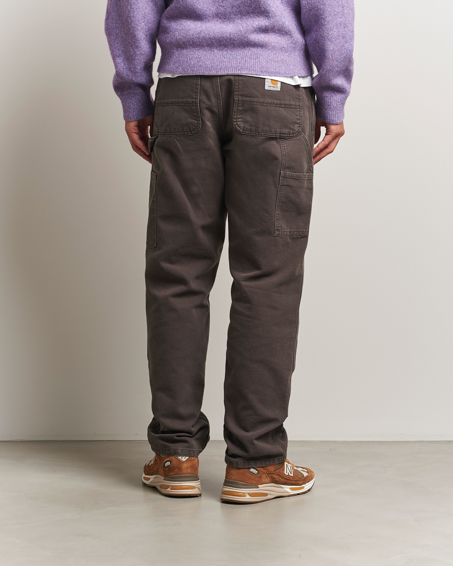 Hombres | Pantalones | Carhartt WIP | Double Knee Pants Tobacco