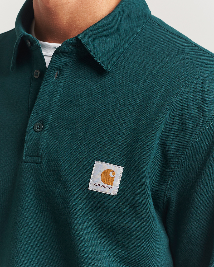 Hombres | Jerséis y prendas de punto | Carhartt WIP | Polo Sweatshirt Dark Fir