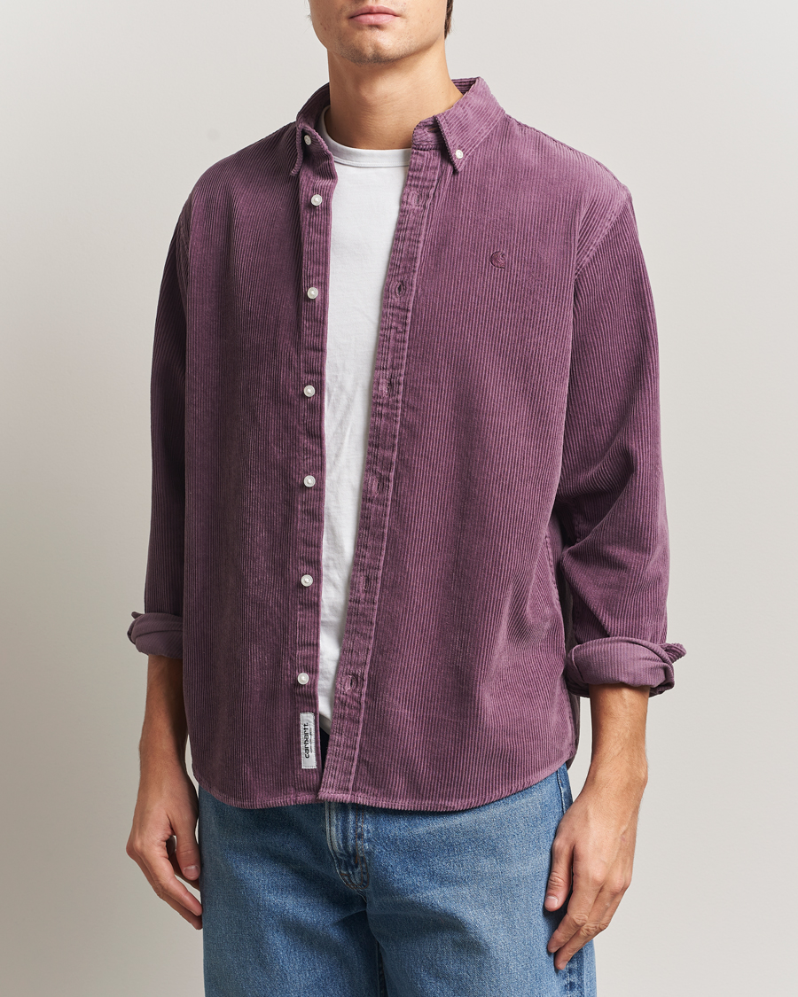 Hombres | Camisas | Carhartt WIP | Madison Cord Shirt Phlox
