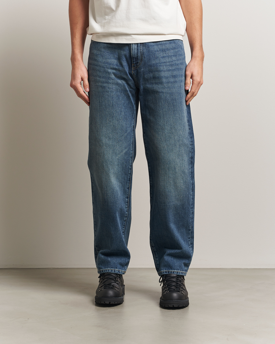 Hombres | Pantalones | Carhartt WIP | Aaron Pant Camano Denim Dark Used
