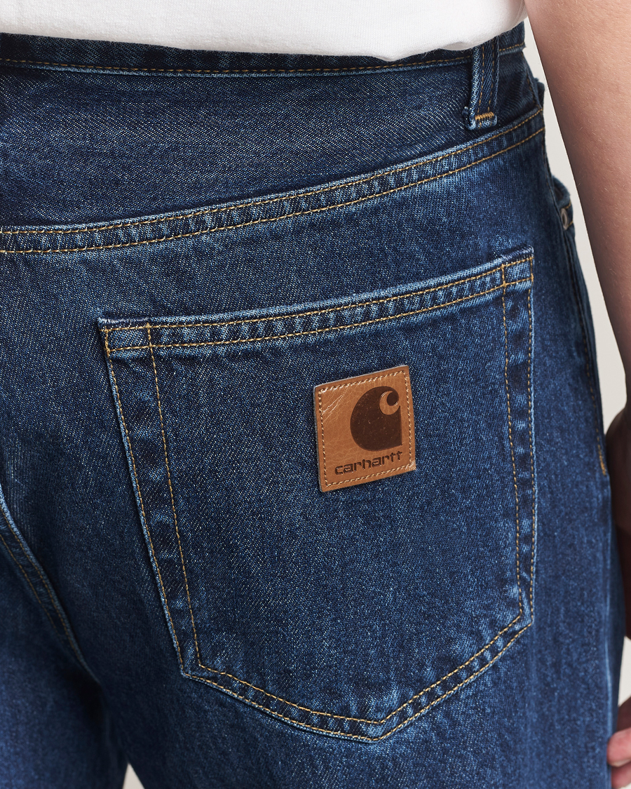 Hombres | Vaqueros | Carhartt WIP | Aaron Pant Smith Denim Stone Wash