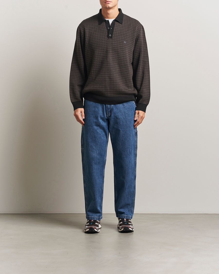 Hombres | Jerséis y prendas de punto | Carhartt WIP | Lowis Houndstooth Polo Vitola Heater