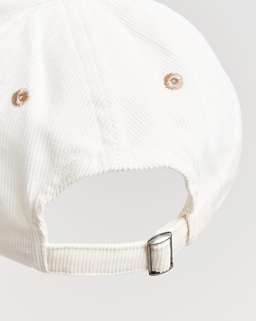 Hombres | Sombreros y gorras | Drake's | Motel Felt Baseball Cap Ecru
